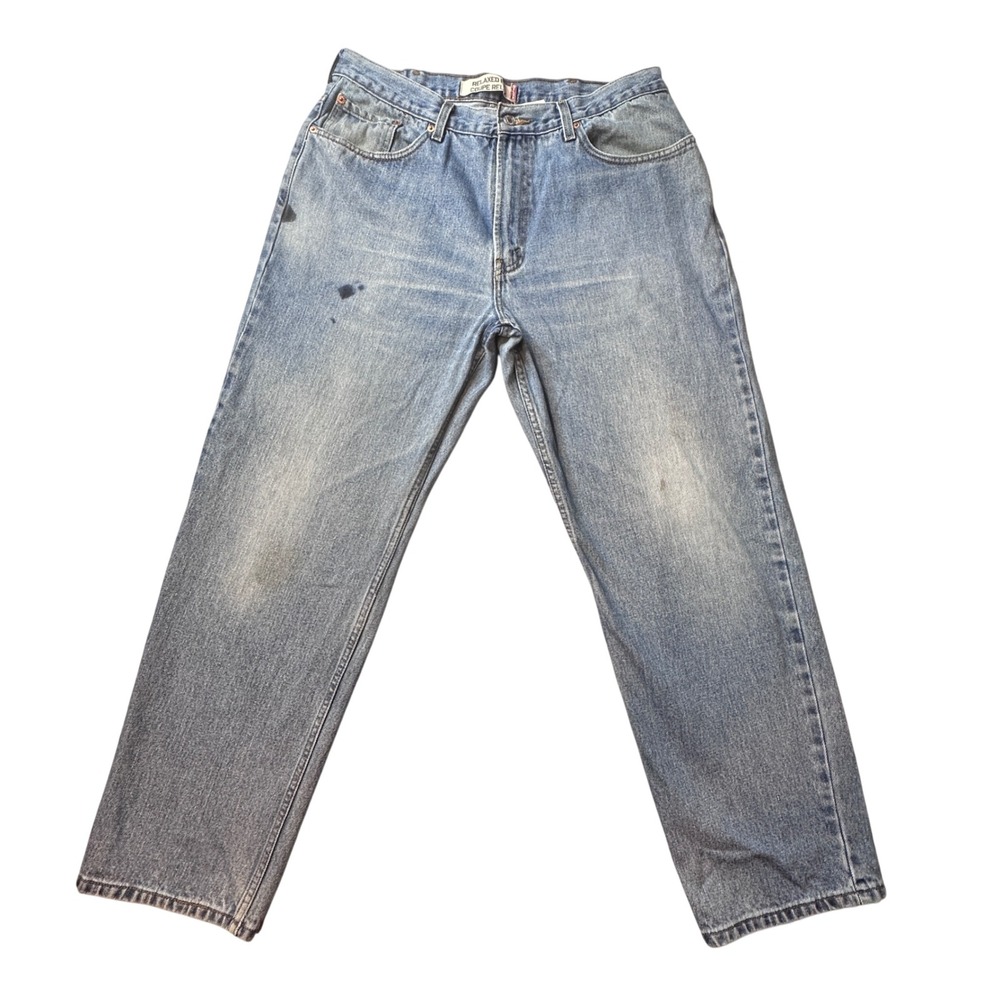 Vintage Levi's 550 Jeans Mens 38x32 (36x29) Blue Relaxed Fit Straight Leg Denim